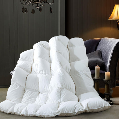 ELNIDO QUEEN corner tabs help secure duvet cover