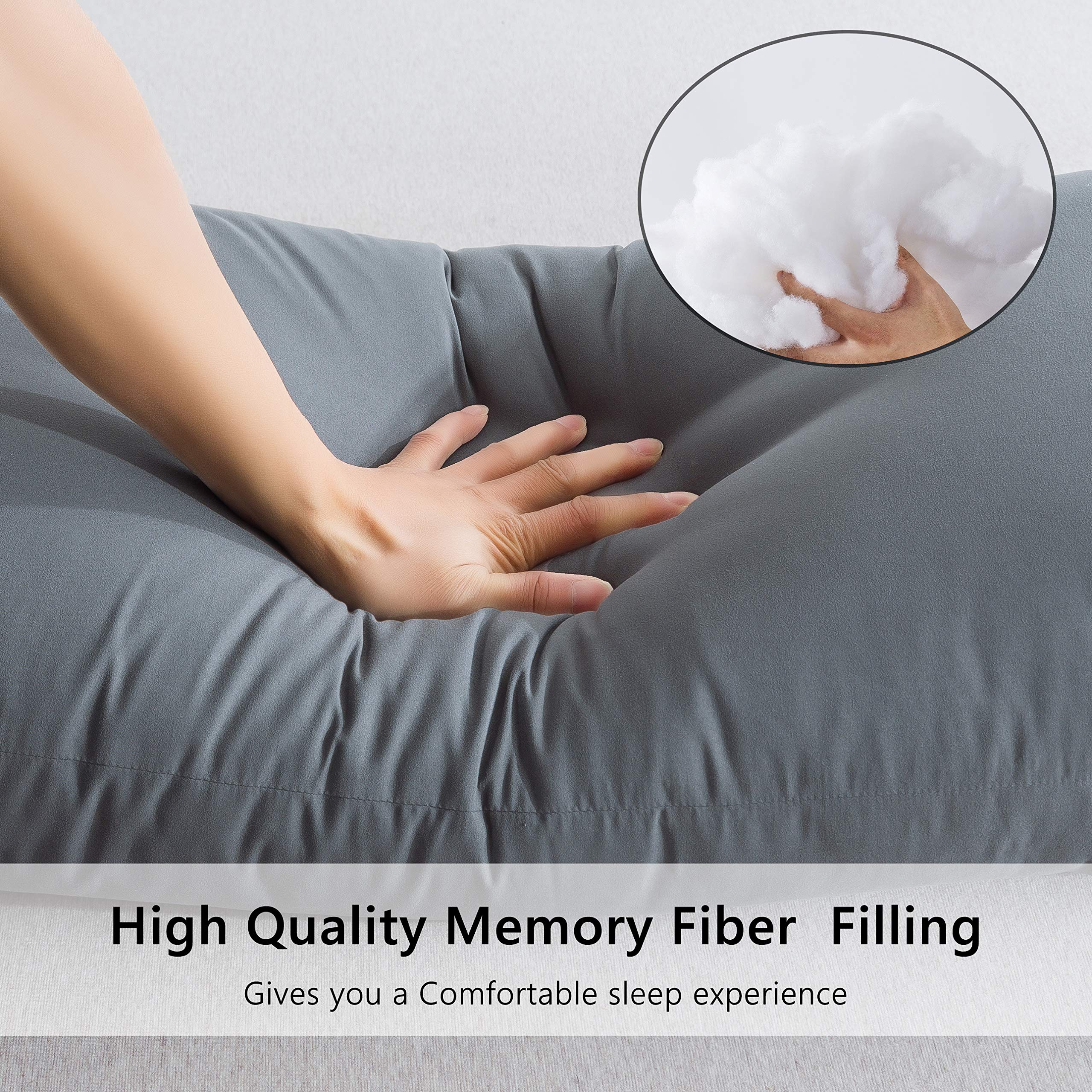 ELNIDO QUEEN ergonomic comfort supports hips, back, neck, and abdomen for added relaxation