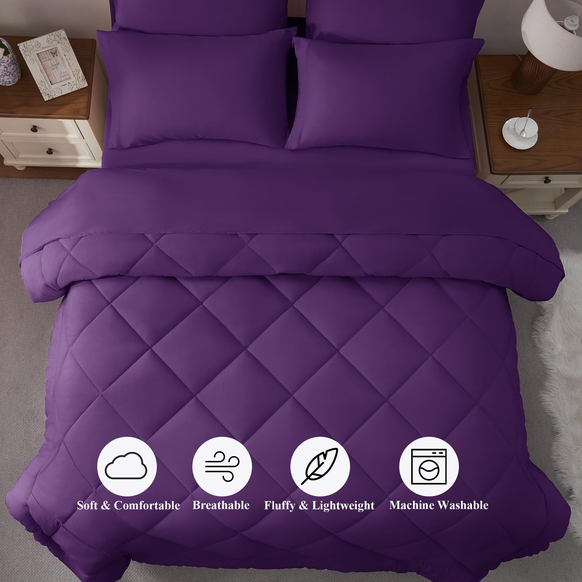 ELNIDO QUEEN Fitted sheet 60x80-pocket-14 keeps mattress secure.