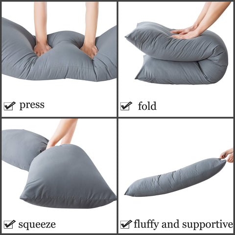 ELNIDO QUEEN fold-and-fluff tips to restore full, fluffy shape