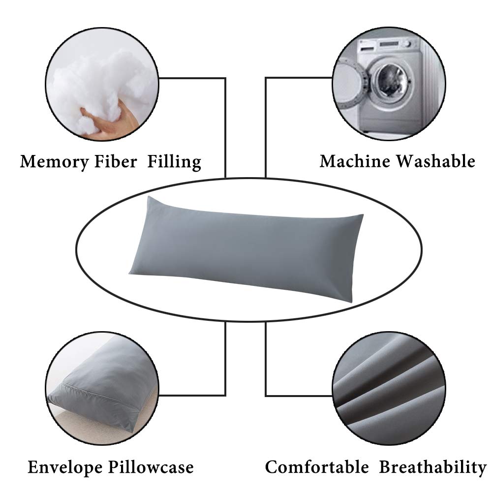 ELNIDO QUEEN machine-washable pillow for easy care and freshness