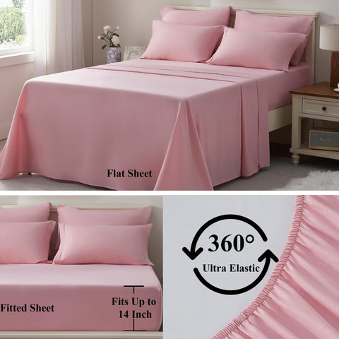 ELNIDO QUEEN pillowcases 20x30, soft and durable.