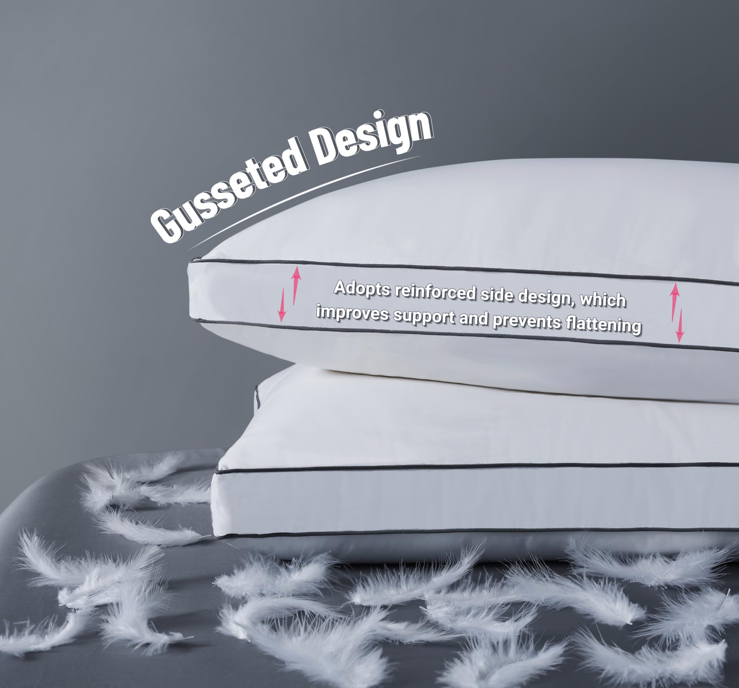 Pillow vacuum-packed and ready to unfold by ELNIDO QUEEN