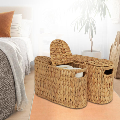 ELONG HOME storage for towels and magazines keeps rooms tidy.