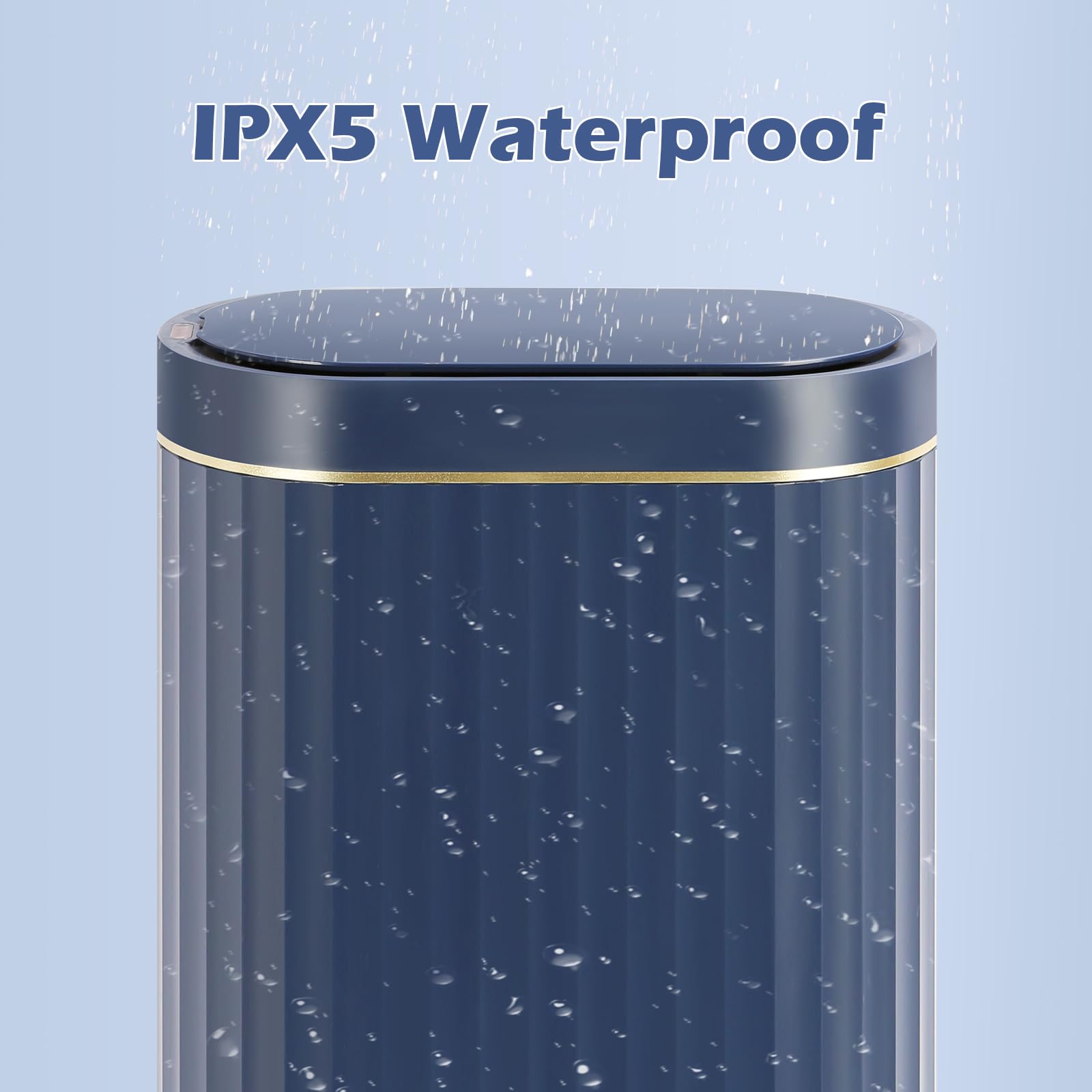 ELPHECO airtight lid and fixed ring help prevent leaks and odors.