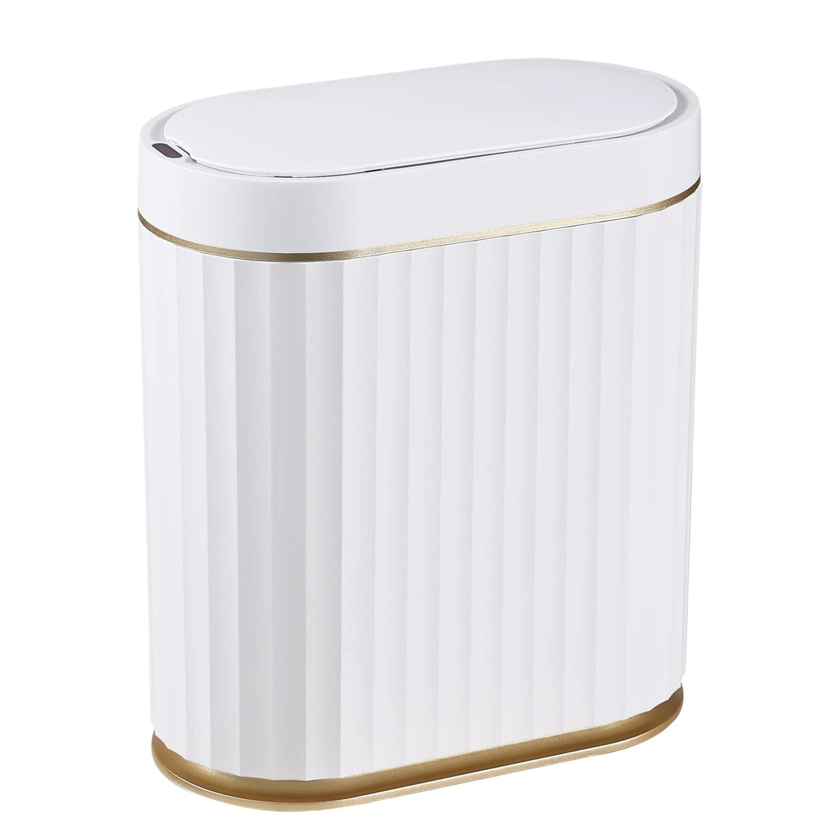 ELPHECO bathroom trash can with lid-sensor for hands-free waste disposal
