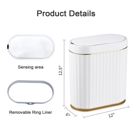 ELPHECO custom-fit garbage bags prevent slips and tears