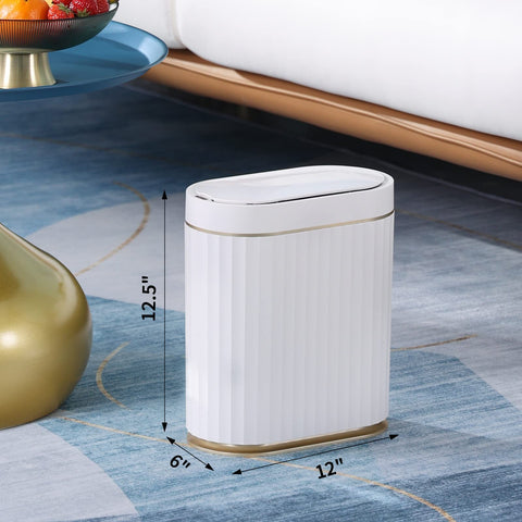 ELPHECO IPX5 waterproof trash bin withstands humidity and splashes