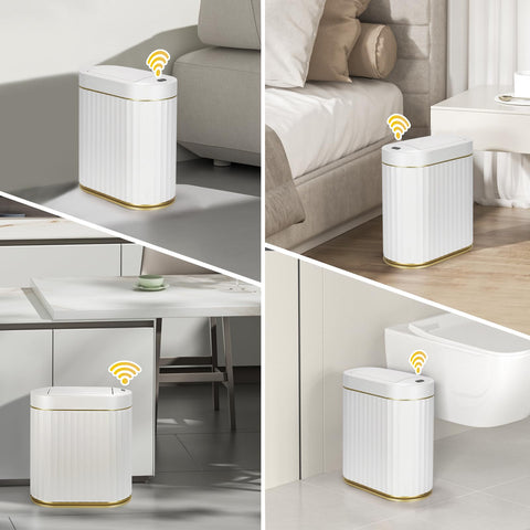 ELPHECO motion-sensor detection enables hygienic, touchless waste disposal.