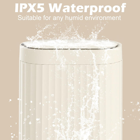 Versatile placement in bathroom, kitchen, office, or living spaces.