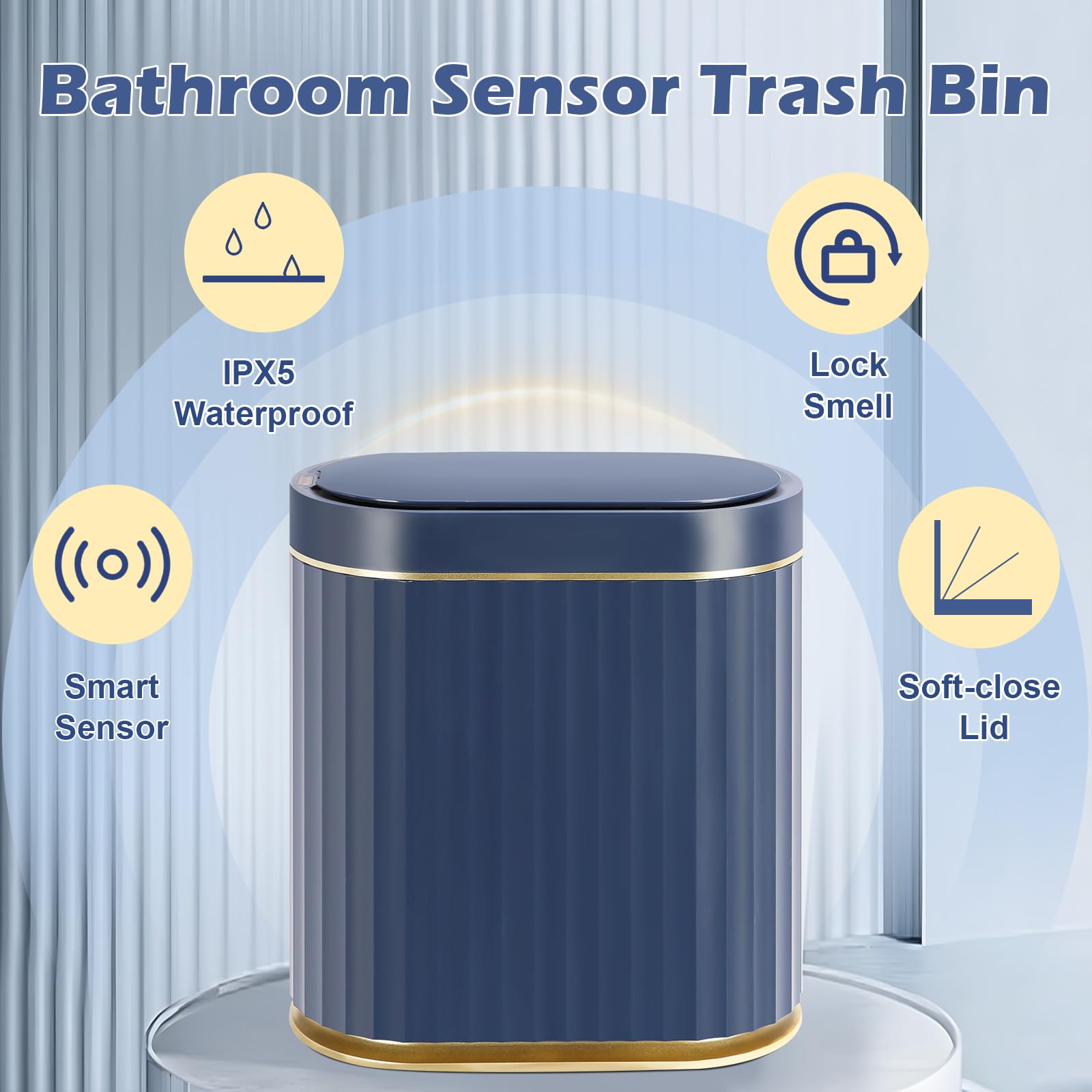 ELPHECO slim space-saving design fits tight corners without sacrificing capacity.