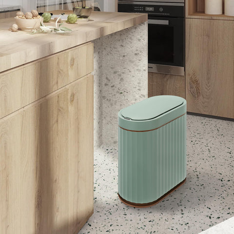ELPHECO two-gallon smart trash bin ideal for small spaces