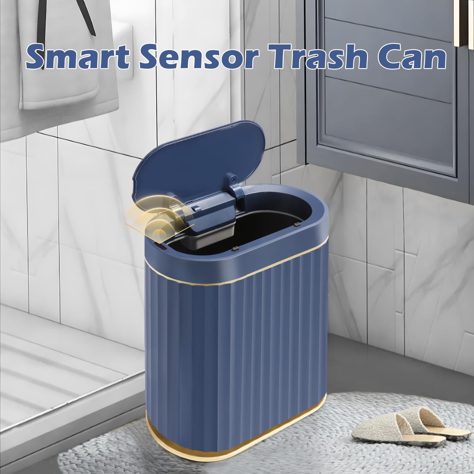 ELPHECO IPX5 waterproof design withstands splashes in bathrooms or kitchens.