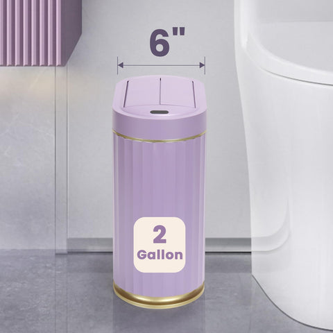 ELPHECO waterproof bathroom bin suitable for liquids and wet areas.