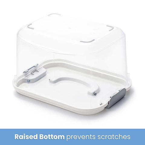 Elsjoy stackable bins maximize vertical storage without clutter.