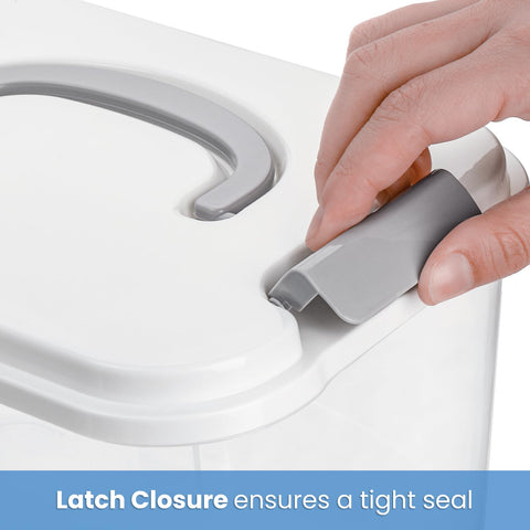 Elsjoy lift-handle design makes carrying bins easy and ergonomic.