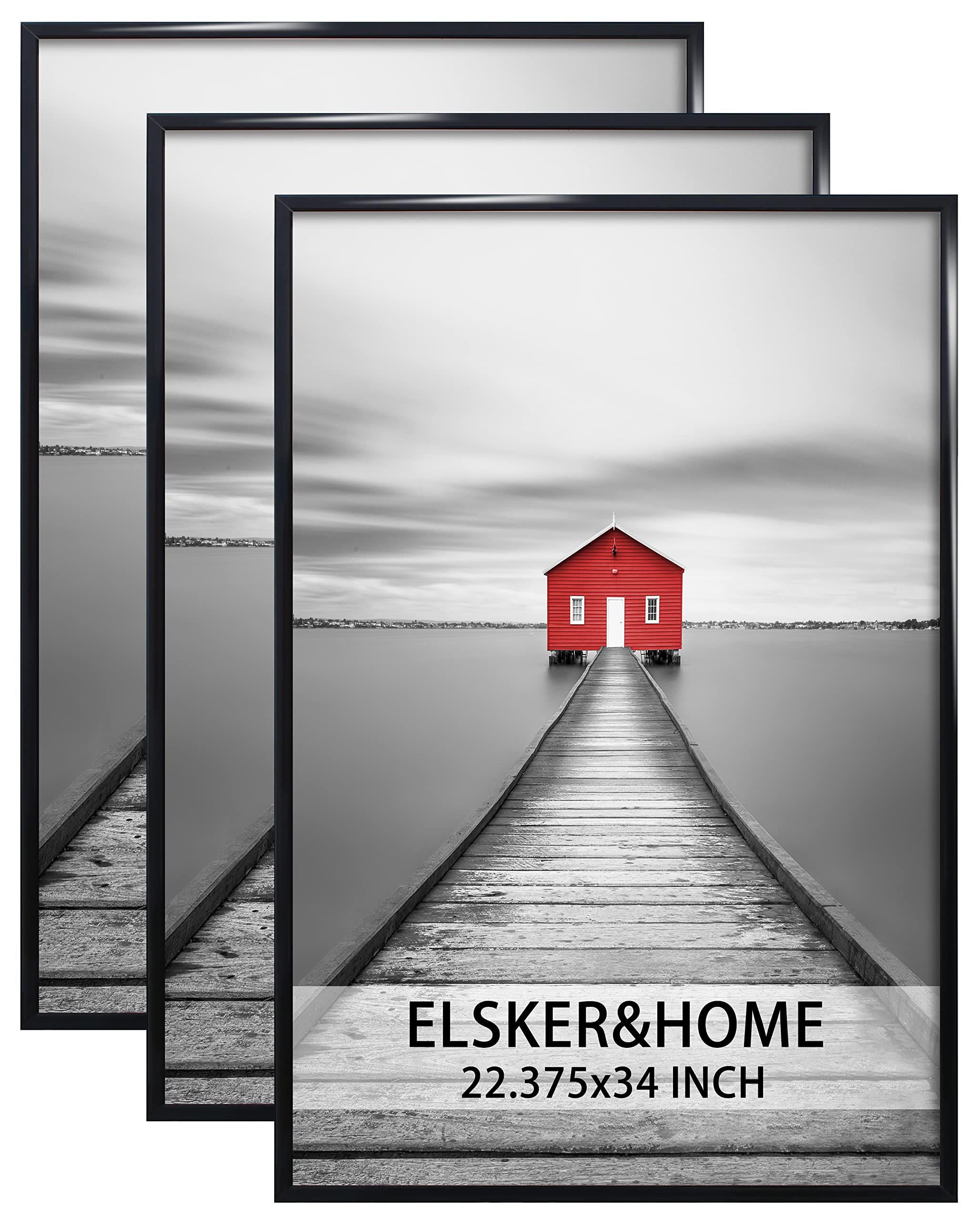 ELSER&HOME 22.375x34 frame front view for modern displays