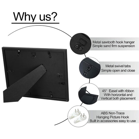 ELSKERHOME wall-hanging hooks enable versatile wall mounting
