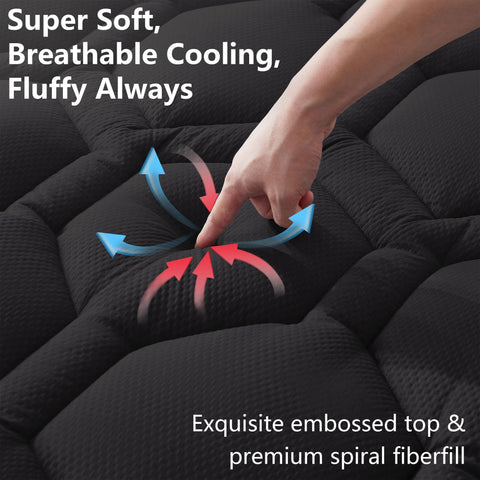 Elven Home 3-zoned quilting supports comfort and even weight distribution