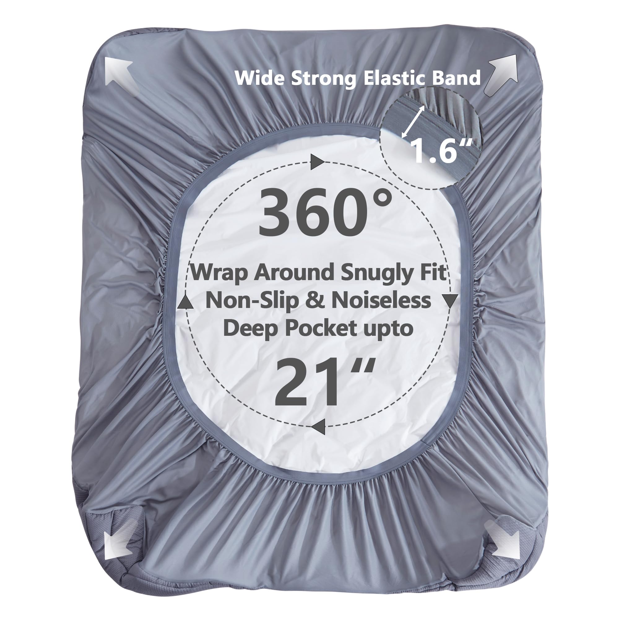Elven Home mattress pad arrives vacuum-packed and becomes fluffy after washing.
