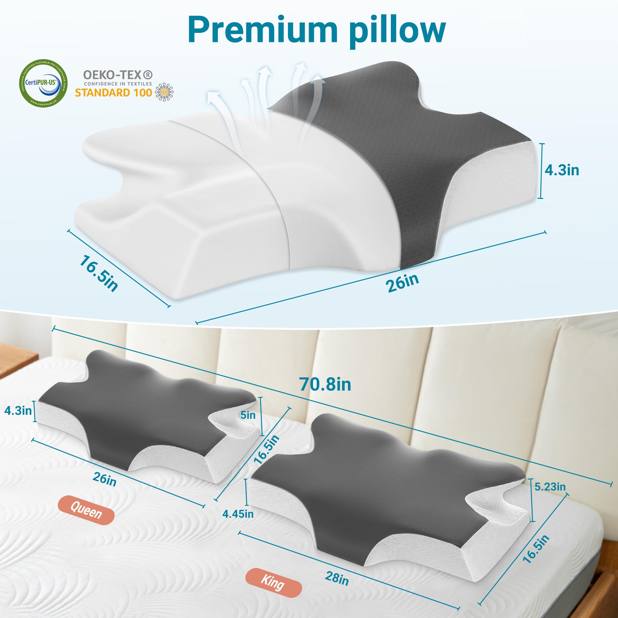 Elviros breathable fabric close-up shows moisture-wicking comfort.