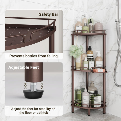 ELYKEN adjustable feet stabilize the unit on uneven floors, protecting surfaces.