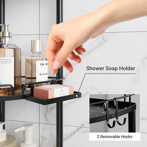 ELYKEN adjustable feet ensure stable setup on uneven bathroom floors