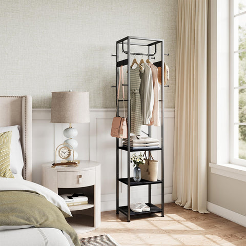 ELYKEN adjustable-feet base ensures stability on uneven floors.