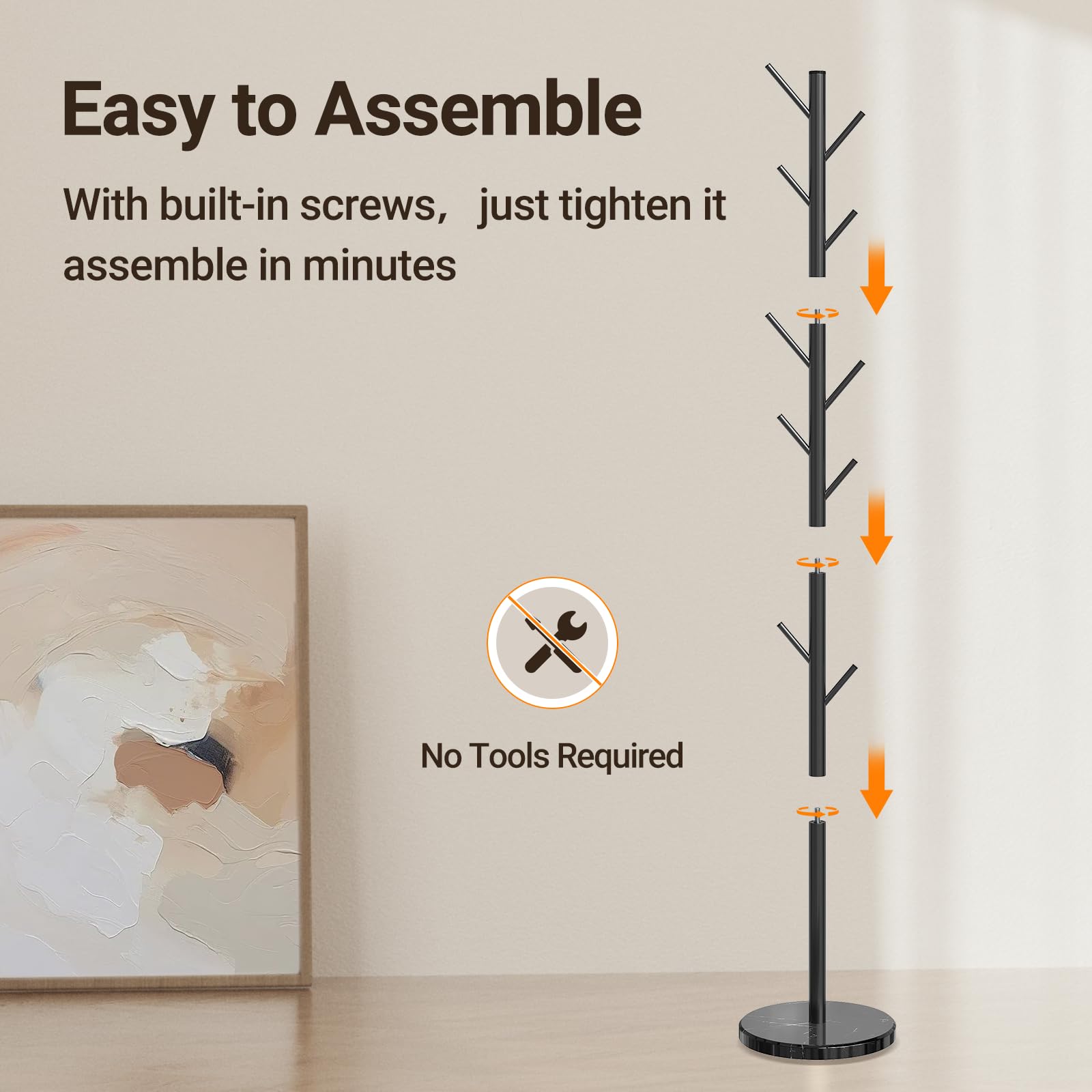 Ideal for entryways, hallways, bedrooms, or offices.