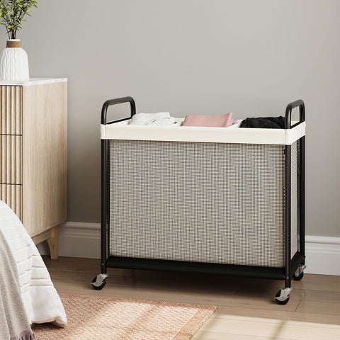 ELYKEN easy-to-clean removable liner promotes fresh laundry cycles.