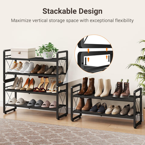 ELYKEN adjustable feet keep shelves level on uneven floors