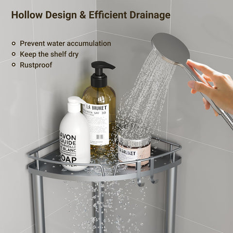 ELYKEN soap holder keeps bar within reach during showers