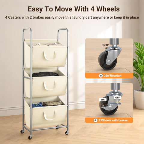 ELYKEN coated lining guards against stains and cleans up quickly after washing.