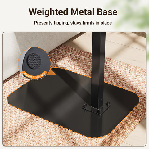 ELYKEN TV Tray Table: laptop stand for couch-based work sessions.
