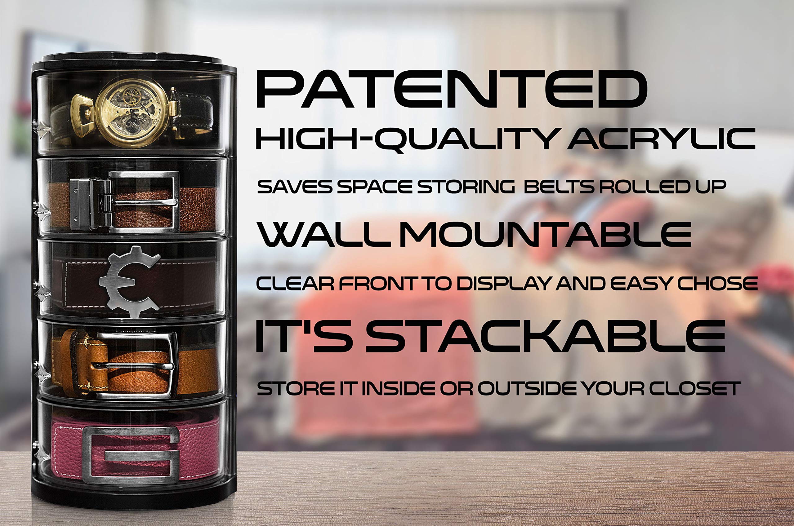ELYPRO vanity shelf organizer keeps accessories neatly arranged