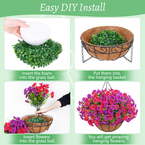 Elyum outdoor flowers offer versatile decor for holidays or everyday scenes.