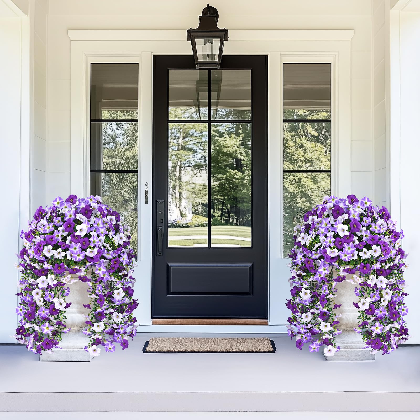Elyum vivid morning glory hues create instant garden charm