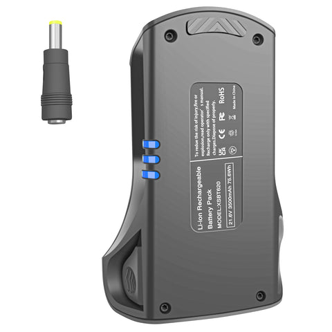 Emaks XSBT620 battery pack compatible with Shark vacuums for longer runtimes