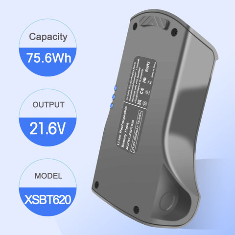 Emaks XSBT620 compatibility list shows broad Shark model support for easy replacement