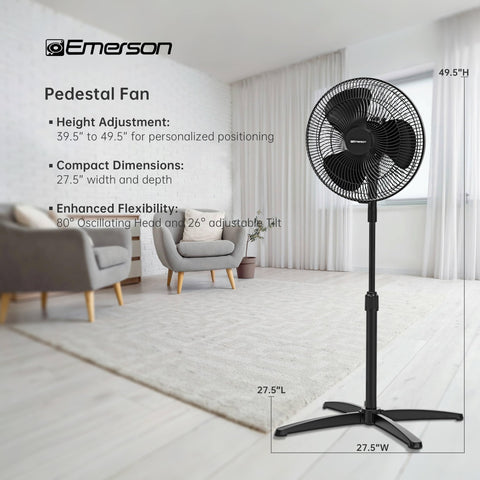 Emerson FAO1605-A quiet operation suitable for bedrooms and offices