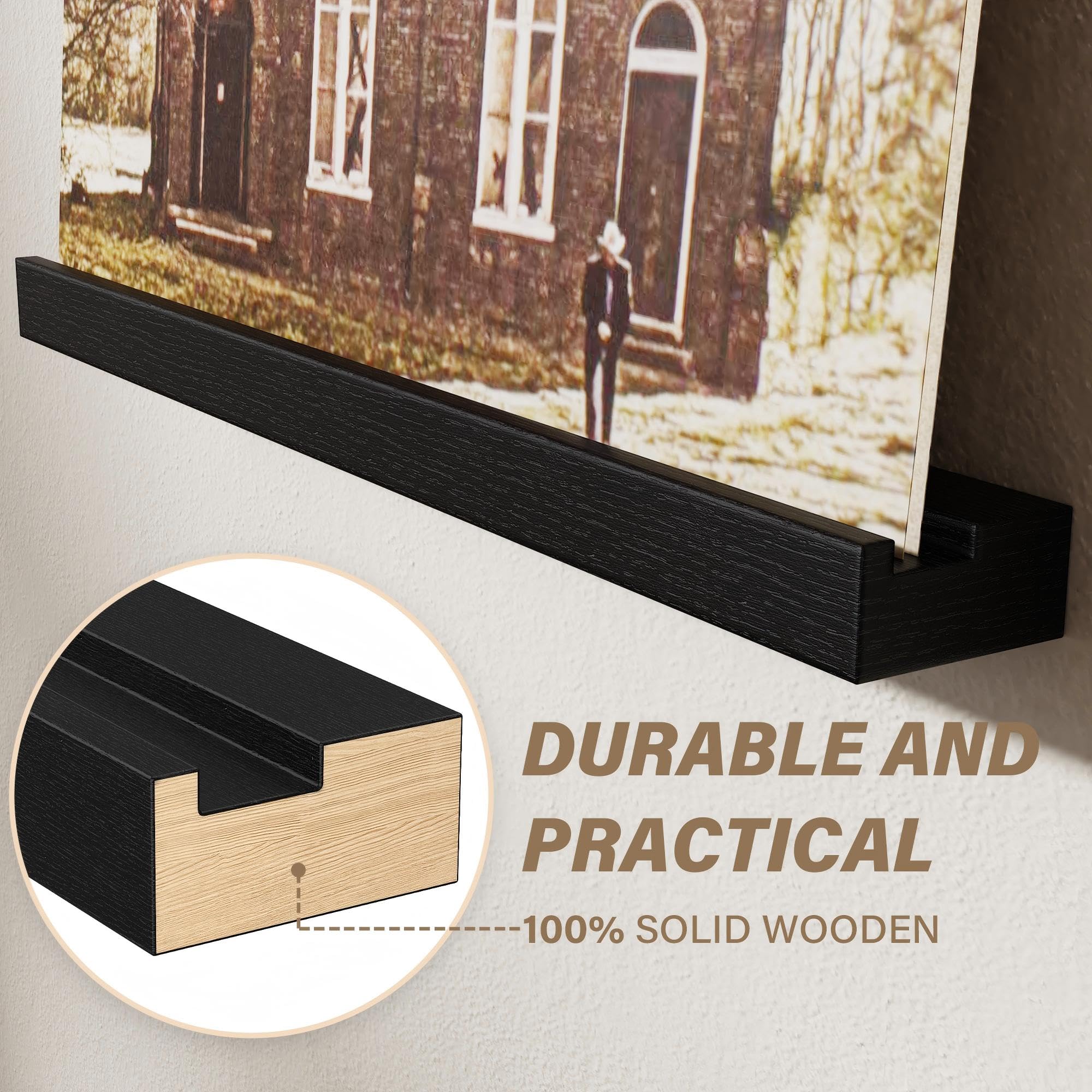Emfogo easy-install pre-drilled holes simplify setup for quick organization.