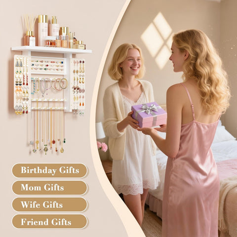 Emfogo anti-entanglement design maintaining neat jewelry storage