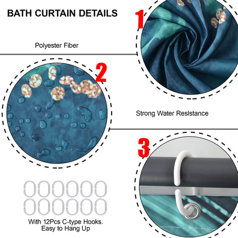 EMHOME green bathroom decor set for a cohesive, durable upgrade