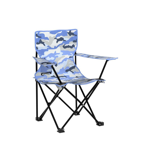 Emily Rose lightweight folding chair tucked into matching carry case.