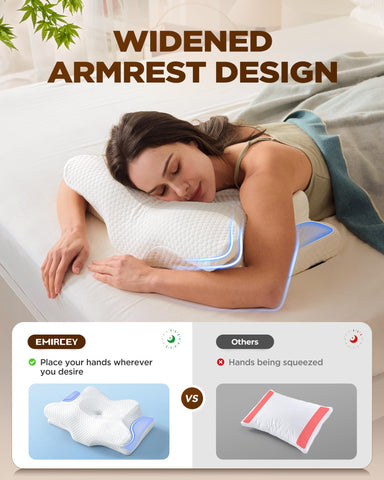 Emircey Dream Without Pain cooling cover helps stay cool during sleep.