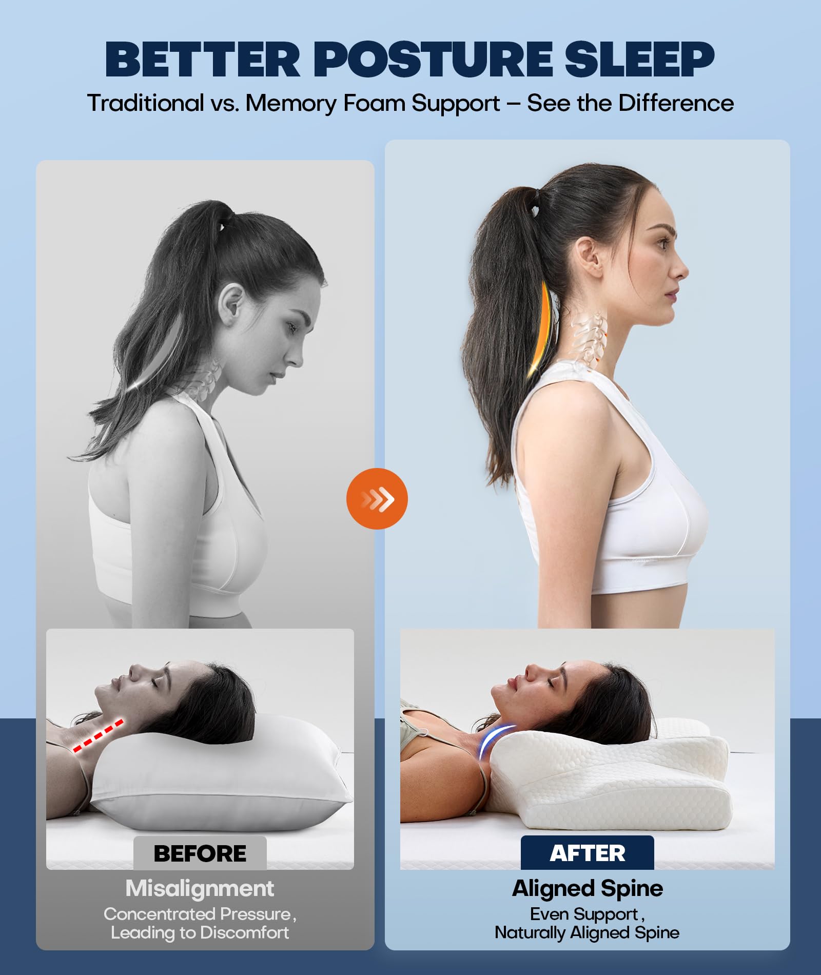 Emircey pillow extended armrest feature provides spacious hand placement