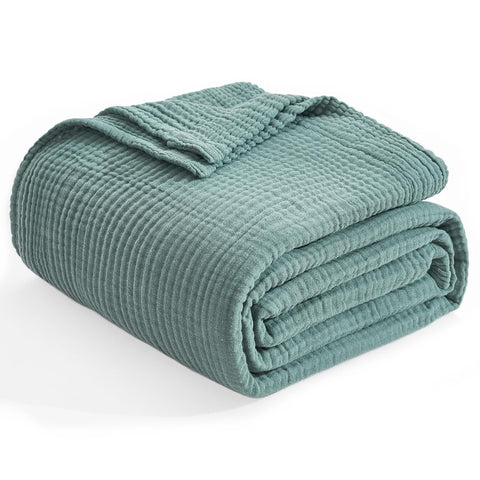 EMME care-ready blanket shown with cold wash and flat drying guidance