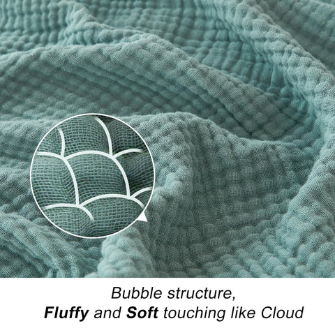 EMME blanket is pre-washed for extra softness and easy care.
