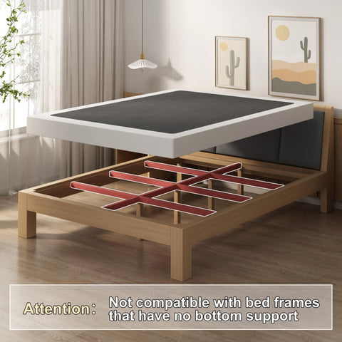 EMODA box spring dimensions 74.6 long and 53.6 wide with 5 height