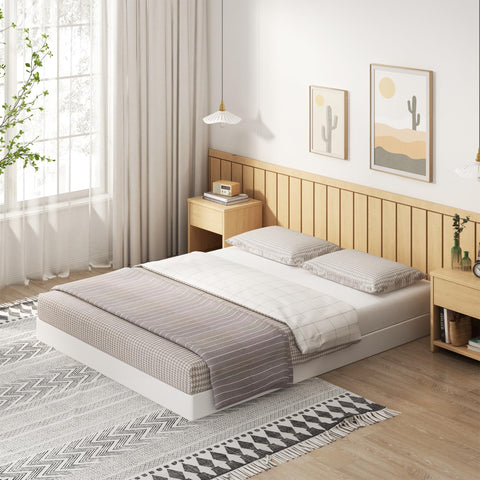 EMODA noiseless box spring design with metal slats for uninterrupted sleep